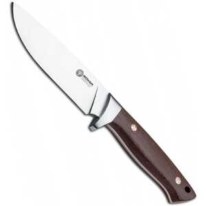 Boker 02BA351G Arbolito Hunter Fixed Blade Knife w/ Sheath - Wood / Satin
