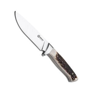 Boker Arbolito Hunter Stag Fixed Blade Knife | Stag Horn / Satin
