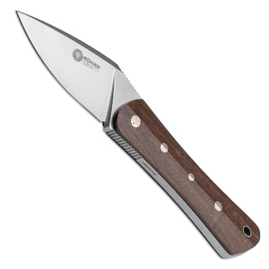 Boker Arbolito Nomad Fixed Blade Knife | Guayacan Wood / Satin
