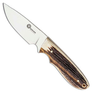 Boker Arbolito Pine Creek Fixed Blade Knife | Stag Horn / Satin