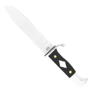 Boker History German Scout Fixed Blade Knife | Black / Satin | 02HY004