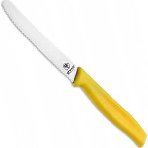 Boker 03BO002Y 10.5cm Yellow Handle Stainless Steel Sandwich and Steak Knife