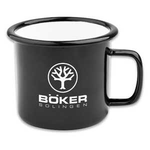 Boker Enamel Camp Mug | Black | 09BO185