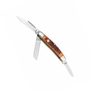 Boker Treebrand Series Medium Stockman Folding Knife | Brown Bone / Satin