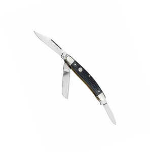 Boker Treebrand Series Medium Stockman Folding Knife | Black Bone / Satin