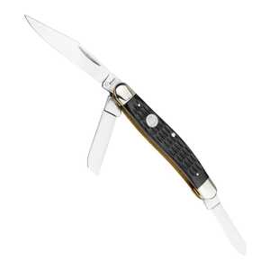 Boker Treebrand Large Stockman Slip Joint Folding Knife | Black / Satin | 110856