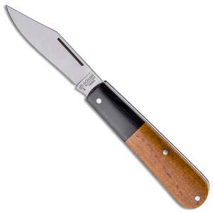 Boker 110943 Barlow Integral Burlap Brown Micarta Handle N690 Folding Knife