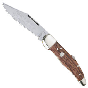 Boker 20-21 Hunter Back Lock Folding Knife | Brown / Satin