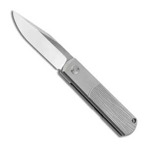 Boker BRLW Frame Lock Folding Knife | Grey / Satin