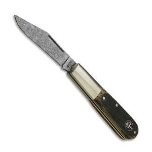 Boker Barlow Castle Burg Slip Joint Folding Knife | Oak Wood / Grey