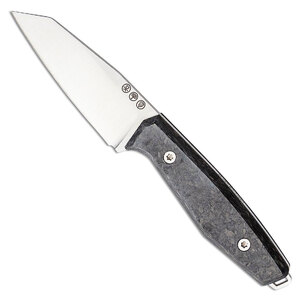 Boker Daily Knives AK1 Reverse Tanto CF Fixed Blade Knife | Black / Silver