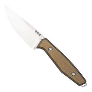 Boker Daily Knives AK1 Drop Point Fixed Blade Knife | Gold / Satin | 129519