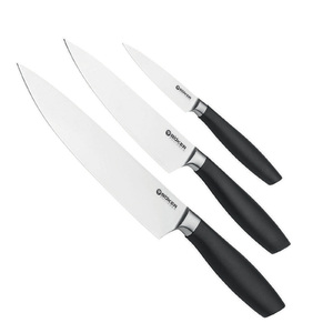 Boker Core Professional 3pc Chef's Kitchen Knife Set w/ Tea Towel