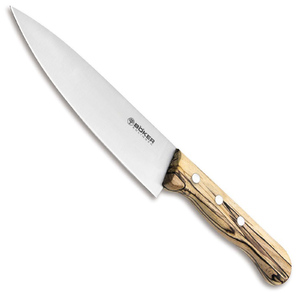 Boker 131201 Tenera 16cm Ice Beech Handle C75 Carbon Steel Small Chef's Knife 