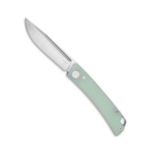 Boker Plus 01BO179 Celos Natural Jade G10 Handle Satin 440C Steel Folding Knife