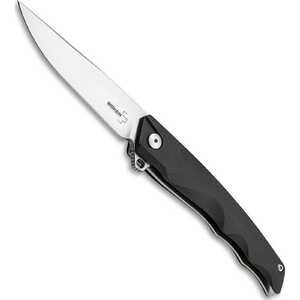 Boker Plus 01BO240 Shade Black G10 Handle Satin D2 Steel Linerlock Folding Knife