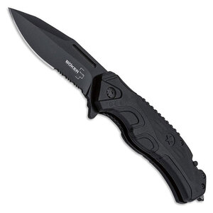 Boker Plus Saviour 2 Liner Lock Folding Knife | Black