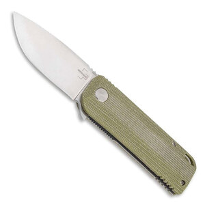 Boker Plus Baba Yaga Liner Lock Folding Knife | Olive / Satin