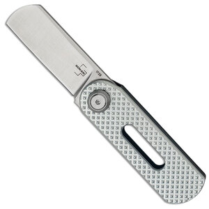 Boker Plus Ovalmoon Swivel Magnetic Lock Folding Knife | Silver / Satin