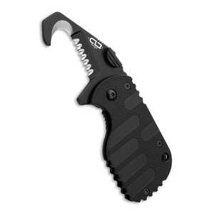Boker Plus Rescom 2.0 Frame Lock Folding Rescue Knife | Black