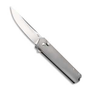Boker Plus Kwaiken Button Lock Folding Knife | Grey / Satin