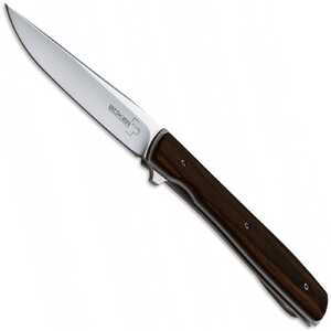 Boker Plus Urban Trapper Liner Lock Folding Knife | Cocobolo Wood / Satin