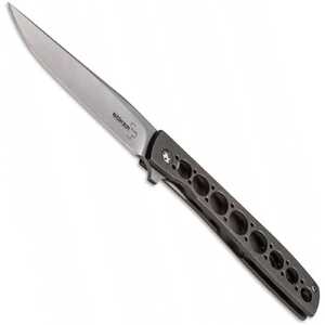 Boker Plus Urban Trapper Grand Frame Lock Folding Knife | Grey / Satin