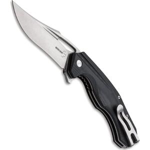 Boker Plus Masada Liner Lock Folding Knife | Black / Satin