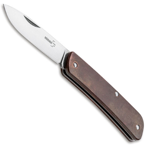 Boker Plus 01BO855 Tech-Tool 1 Burnished Copper Handle 12C27 Steel Folding Knife