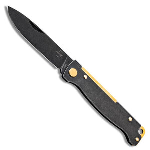 Boker Plus Atlas Slip Joint Folding Knife | Black & Brass