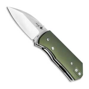 Boker Plus Lefti Liner Lock Folding Knife | Green / Satin