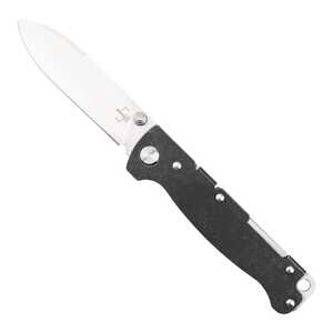 Boker Plus Atlas Droppoint TS Back Lock Folding Knife | Black / Satin | 01BP0064