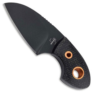 Boker Plus Gnome All Black Copper Fixed Blade Knife | Black