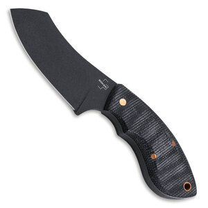 Boker Plus Rhino All Black Copper Fixed Blade Knife | Black