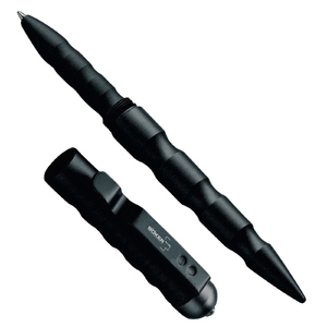 Boker Plus 09BO092 MPP Black Aluminium Tactical Pen with Glass Breaker Screw Cap