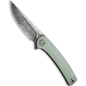 CIVIVI C19026B-DS1 Mini Asticus Natural G10 Handle Damascus Blade Folding Knife