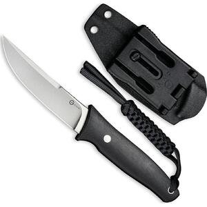 CIVIVI Tamashii Fixed Blade Knife | Black / Satin