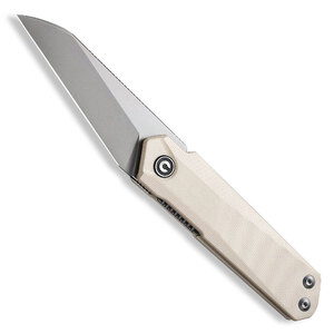 CIVIVI Ki-V Plus Liner Lock Folding Knife | Ivory / Satin