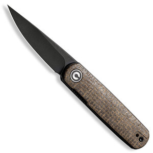 CIVIVI C20024-5 Lumi 14C28N Micarta Folding Knife - Brown / Black