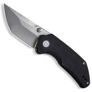 CIVIVI Thug 2 Liner Lock Folding Knife | Black / Silver