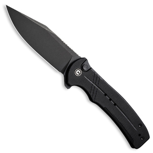 CIVIVI Cogent Button Lock Folding Knife | Black