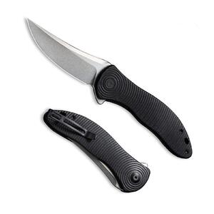 CIVIVI C20075A-1 Synergy3 Black G10 Handle Stonewashed Nitro-V Folding Knife