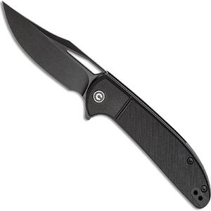 CIVIVI Ortis Liner Lock Folding Knife | Black