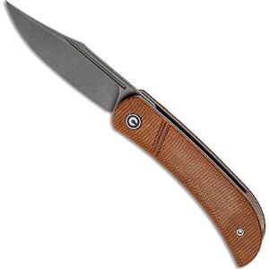 CIVIVI C2015A Appalachian Drifter Folding Knife - Brown / Stonewash