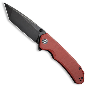 CIVIVI Brazen Liner Lock Folding Knife | Burgundy / Black