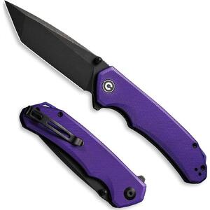 CIVIVI Brazen Liner Lock Folding Knife | Purple / Black