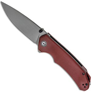 CIVIVI Brazen Liner Lock Folding Knife | Burgundy / Grey