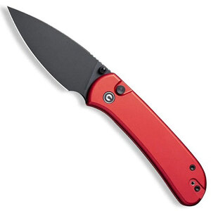 CIVIVI Qubit Button Lock Folding Knife | Red / Black