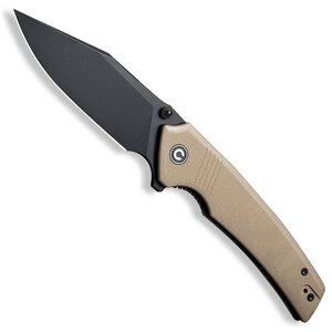 CIVIVI Tranquil Liner Lock Folding Knife | Tan / Black