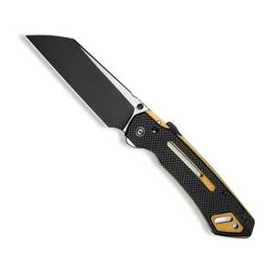 CIVIVI Buster FG Superlock Folding Knife | Black & Gold